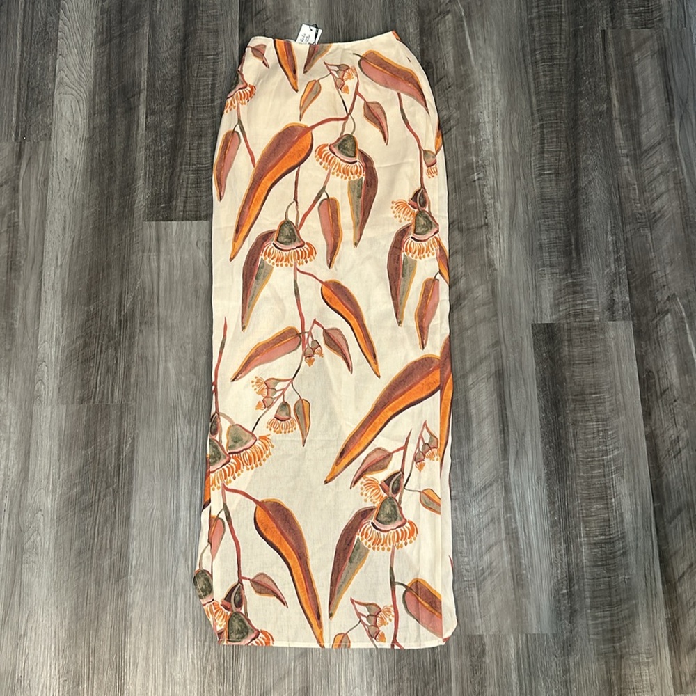 Andrea Iyamah Halima Midi Wrap Skirt - Small - Picture 2 of 5